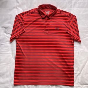 Under Armour Men’s Golf Shirt SzXL HeatGear Loose Polo